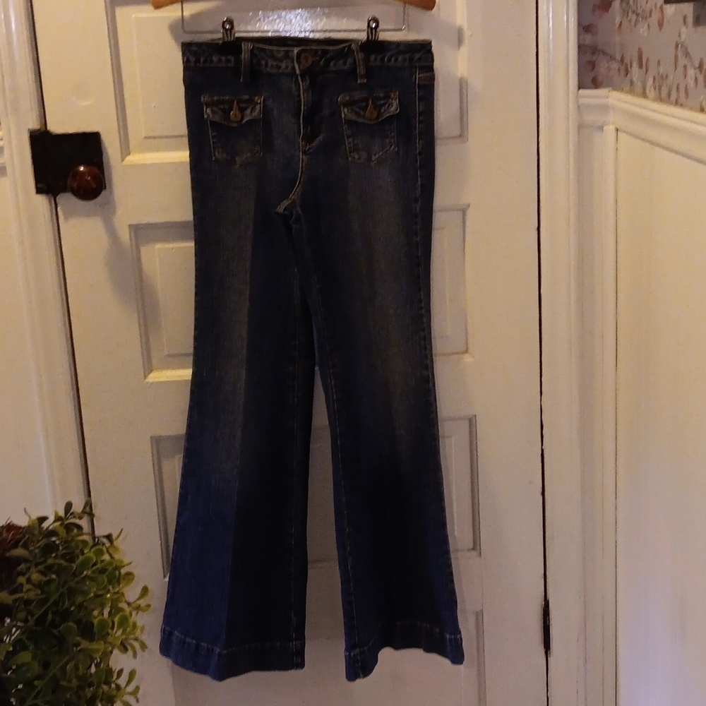 Vintage 1980s 1990s Farlow jeans 👖 bell bottoms flare 9 Y2K